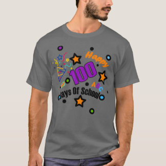 Camiseta Feliz 100 días de diversión escolar 2