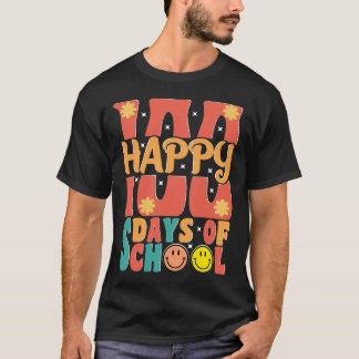 Camiseta feliz 100 días de escuela 100 días de escuela