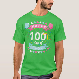 Camiseta feliz 100 días de escuela 41