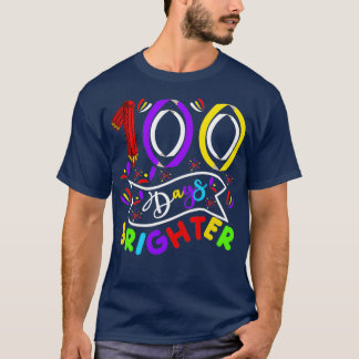 Camiseta feliz 100 días de escuela 6 1