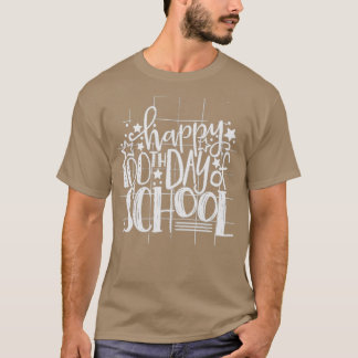 Camiseta feliz 100 días de escuela 7