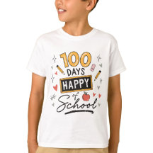 Feliz 100 Días de Escuela Maestro de Kinder