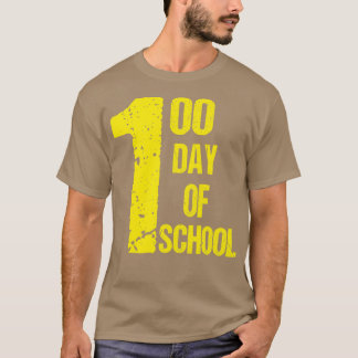Camiseta Feliz 100 días de escuela para niños profesor b