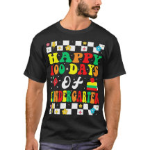 Camiseta Feliz 100 Días De Jardín De Infantes
