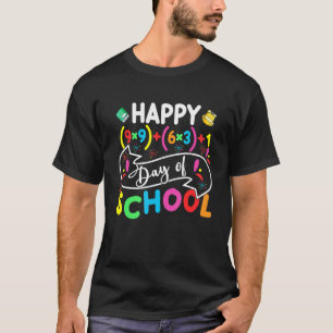 Camiseta Feliz 100 Días De Maestros Escolares