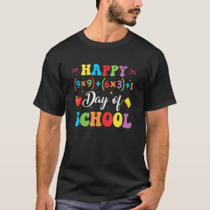 Camiseta Feliz 100 Días De Maestros Escolares