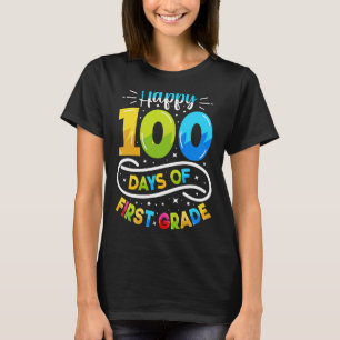 Camiseta feliz 100 días de primer grado