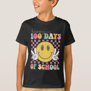 Camiseta Feliz 100 Días De Sonrisa Escolar Chica 10