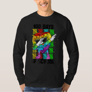 Camiseta Feliz 100 Días Escolares Dabbing Fidget Toy Lover