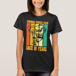 Camiseta Feliz 10 cumpleaños Rugby 10 años Vintage 10 B