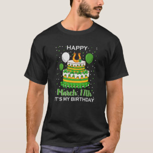 Camiseta Feliz 17 de marzo es mi cumpleaños, St. Patric
