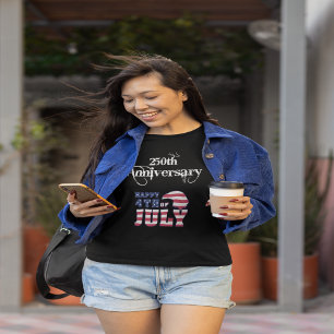 Camiseta Feliz 250 Aniversario 4 de Julio