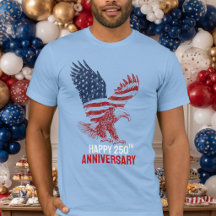 Feliz 250 Aniversario América Águila Patriótica