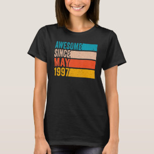 Camiseta Feliz 25° cumpleaños, increíble Sinc de 25 años