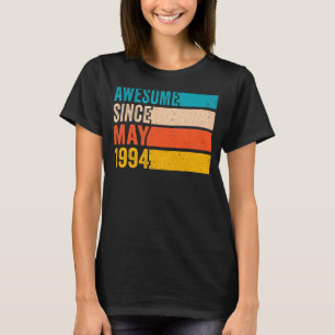 Camiseta Feliz 28 aniversario de fiesta de cumpleaños, incr