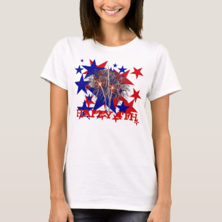 Camiseta Feliz 4 de julio:
