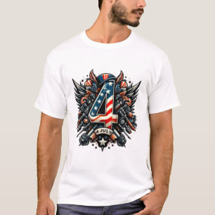 Camiseta feliz 4 DE JULIO