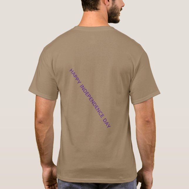 CAMISETA FELIZ 4 DE JULIO (Reverso)