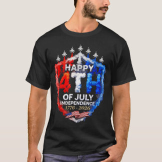 Camiseta Feliz 4 De Julio 1776 2026 Usa Patriótico 4 De