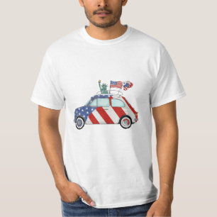 Camiseta Feliz 4 de julio de 500