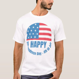 Camiseta Feliz 4 de julio, Día de la Independencia