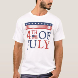 Camiseta Feliz 4 de julio, Día de la Independencia de Estad