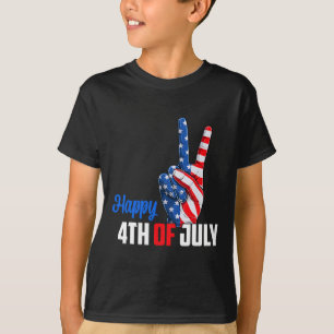 Camiseta Feliz 4 De Julio Día De La Independencia De Estado