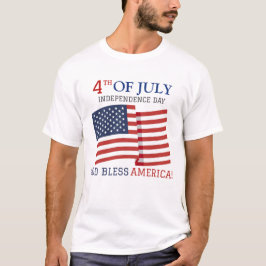 Camiseta Feliz 4 de julio, fiesta del Día de la Independenc