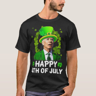 Camiseta Feliz 4 De Julio Joe Biden St Patricks Day Leprec