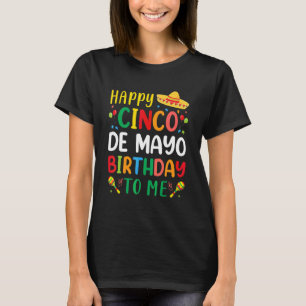 Camiseta Feliz 5 De Mayo Cinco De Mayo Viva México 5 De May