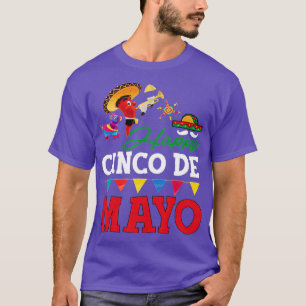 Camiseta Feliz 5 De Mayo Cinco De Mayo Viva México 5 De May