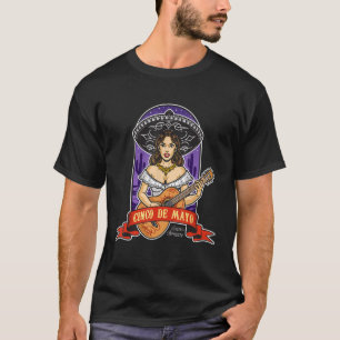 Camiseta Feliz 5 De Mayo Cinco de Mayo Viva México Fiesta S
