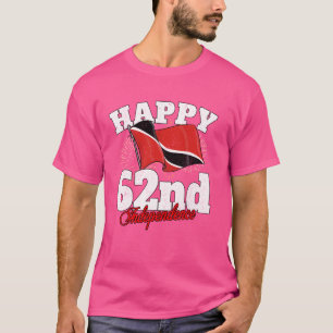 Camiseta Feliz 62.ª Independencia Trinidad Y Tobago, Bander