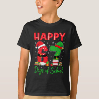 Camiseta Feliz 67 Días De Escuela Seis Siete 67 Navidad San