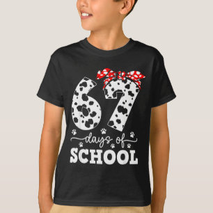 Camiseta Feliz 67 Días Escuela Perrito Lindo 67 Días Más In
