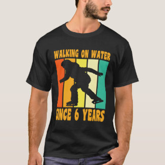 Camiseta Feliz 6 6 Patinaje Sobre Hielo 6