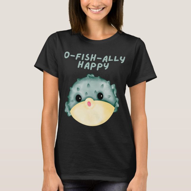Camiseta Feliz a lo pez (Anverso)