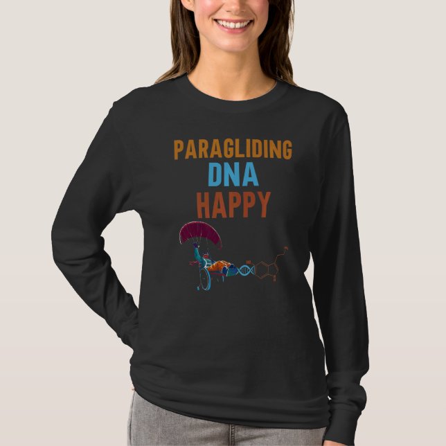 Camiseta Feliz Adn Parapente (Anverso)