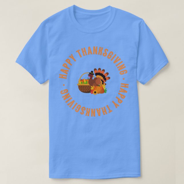 CAMISETA FELIZ AGRADECIMIENTO 9 (Diseño del anverso)
