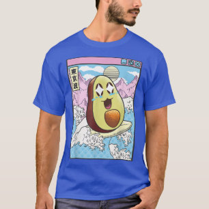 Camiseta Feliz aguacate a Japón Waves Kawaii Anime V