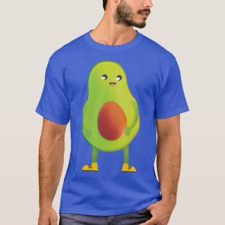 Camiseta Feliz aguacate regalo de comida de fruta vegana am