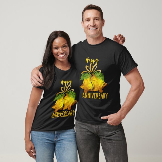Camiseta Feliz aniversario: campanas (Unisexo)