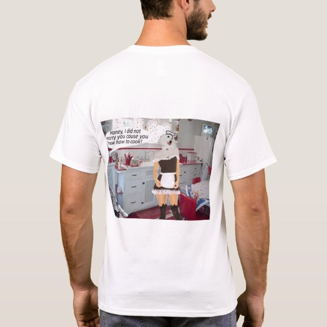 Camiseta Feliz aniversario, hombre tee (Reverso)
