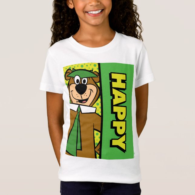 Camiseta Feliz año de Yogi (Anverso)