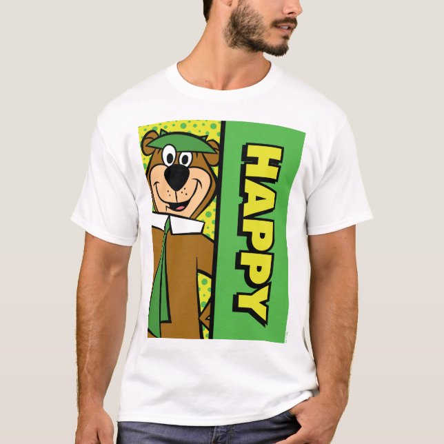 Camiseta Feliz año de Yogi (Anverso)