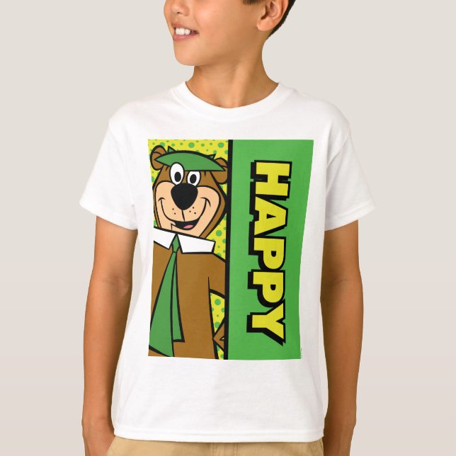 Camiseta Feliz año de Yogi (Anverso)