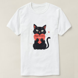 Camiseta Feliz año maw año 2025 divertido gato año nuevo