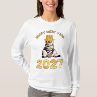 Camiseta Feliz año Mew 2027