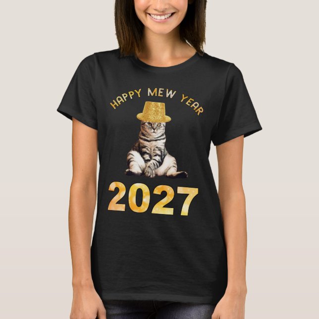 Camiseta Feliz año Mew 2027 (Anverso)
