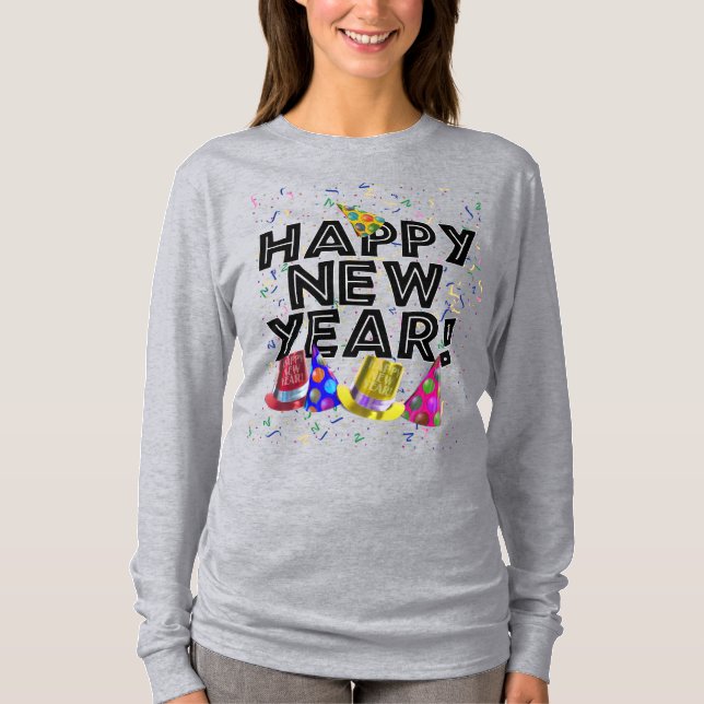 CAMISETA ¡FELIZ AÑO NUEVO! (Anverso)